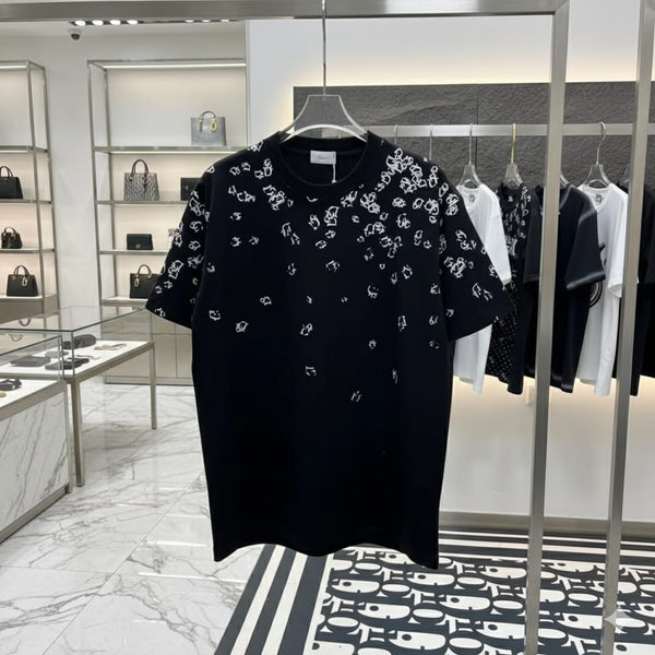 Elegant Drop Shoulder Round Neck Premium T-shirt
