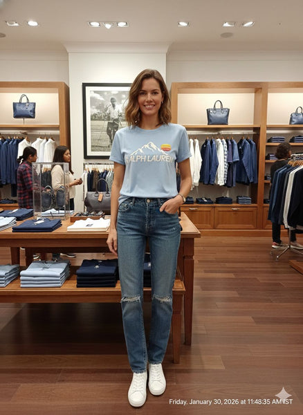 Luxury Brand  Mountain Graphic Women’s T-Shirt