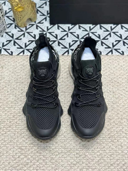 High-Performance Sport Sneakers - All-Black Edition
