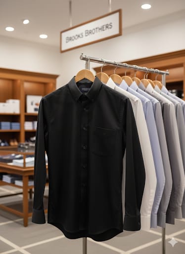 Classic Solid Black Formal Shirt Premium Look for Office & Evening Wear