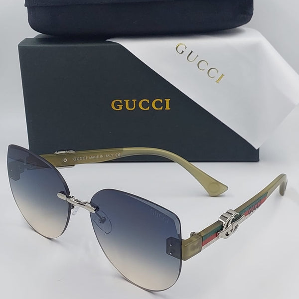Luxury i Rimless Gradient Sunglasses for Women