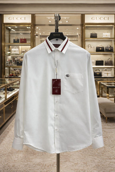 Luxury Everyday Style with the Brand Signature Collar Shirt Collection