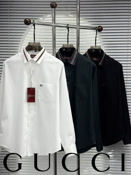 Luxury Everyday Style with the Brand Signature Collar Shirt Collection