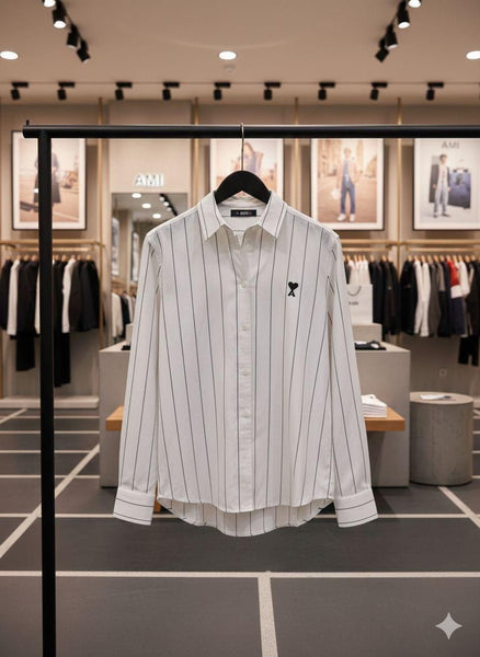 Women 's  Premium Striped Cotton Shirt Collection