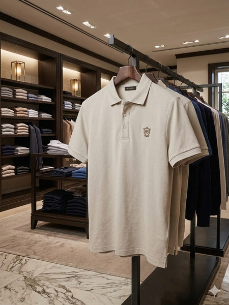 Elegant Premium Brand  Classic Fit Polo T-Shirt