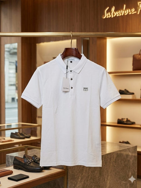 Men’s Classic Solid Polo T-Shirt  Premium Comfortable Casual Wear