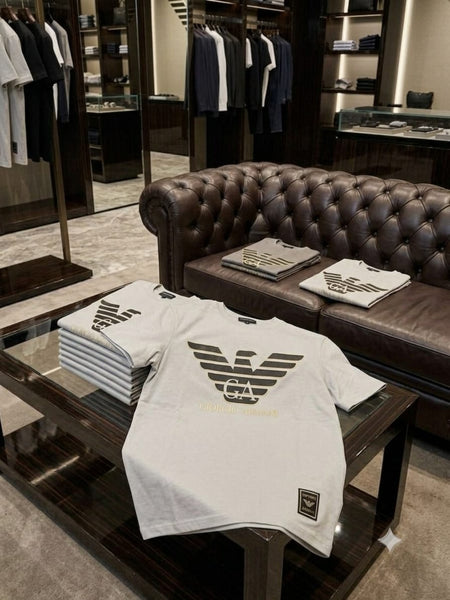 Premium White Eagle Logo T-Shirt – Stylish & Comfortable Everyday Wear