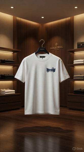 Premium White Oversized Round Neck  T-Shirt for Men