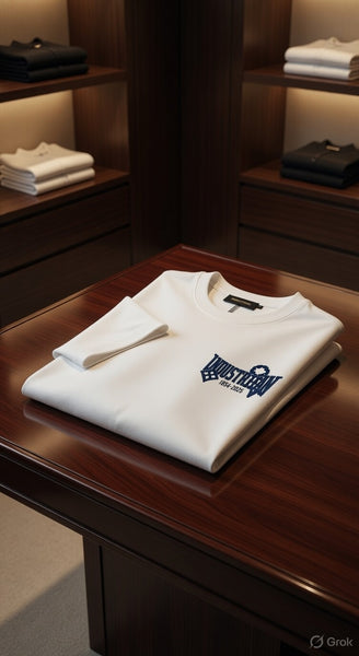Premium White Oversized Round Neck  T-Shirt for Men
