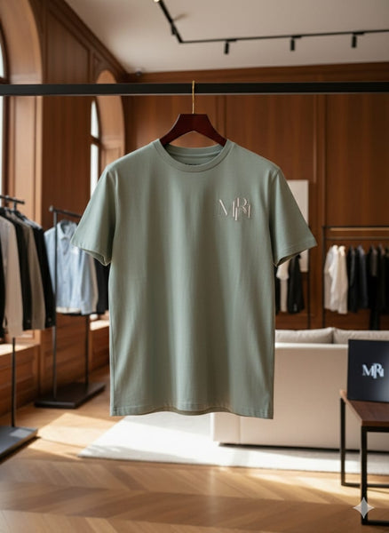 Men's Staggered Logo Drop Shoulder T-Shirt