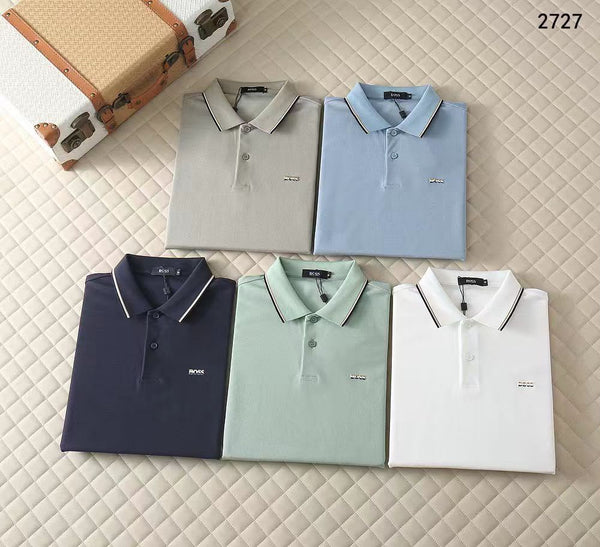 Premium Men’s Zip Polo T-Shirt Elegant Regular  Fit Casual Wear