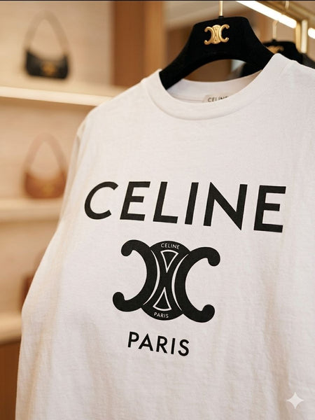 Premium Monogram Print Tee For Women