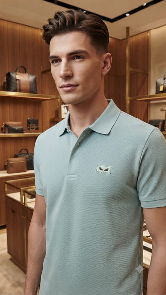 Luxury Polo T-Shirt with  Brand Logo