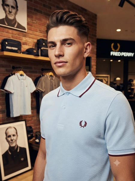 Men's Luxury Polo T-Shirt with Embroidered Logo
