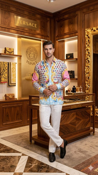 Premium Quality Butterfly Printed Shirt