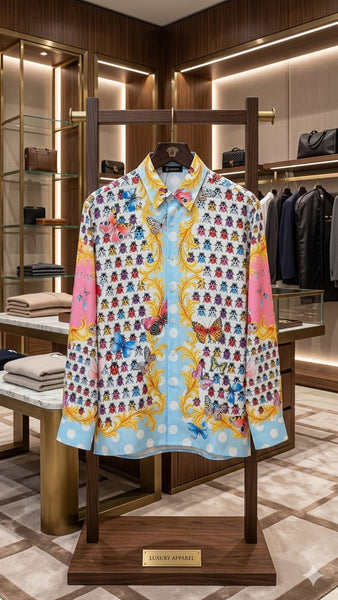 Premium Quality Butterfly Printed Shirt