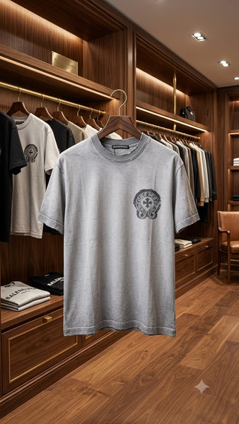 Premium Grey Graphic Oversized T-Shirt