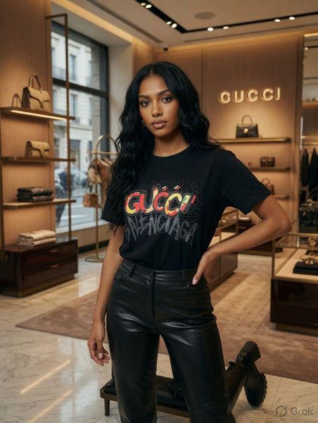 Premium Monogram Printed Tees