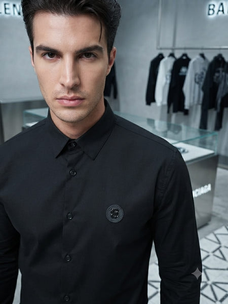 Luxury  Graphic Print  Shirt  For Men