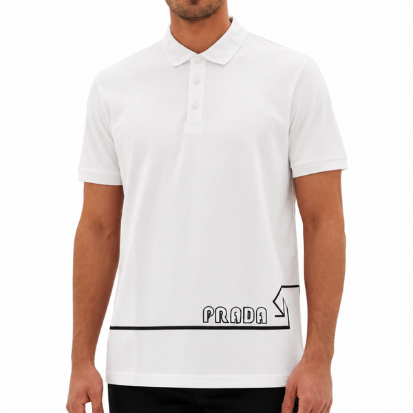 Premium White Polo T-Shirt for Men