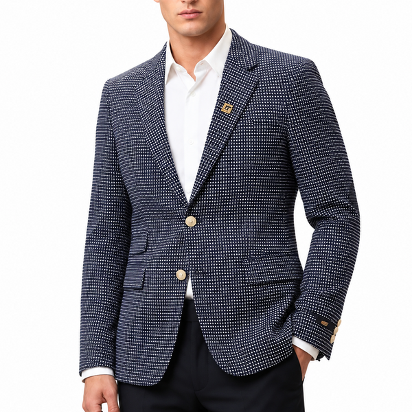 Premium Textured Pattern Blazer for Men