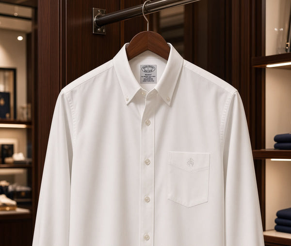 Luxury Classic Solid Button-Down Shirt Timeless Everyday Elegance