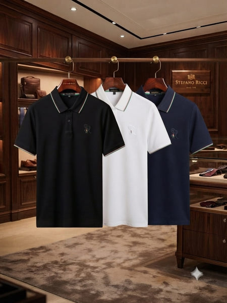 Luxury Classic Regular Fit Polo Collar T-shirt