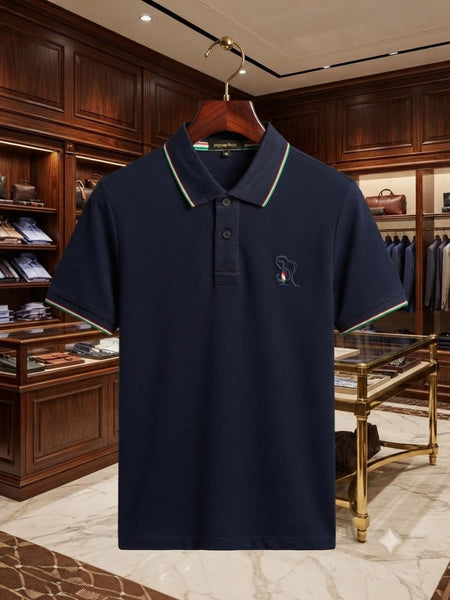 Luxury Classic Regular Fit Polo Collar T-shirt