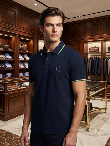 Luxury Classic Regular Fit Polo Collar T-shirt