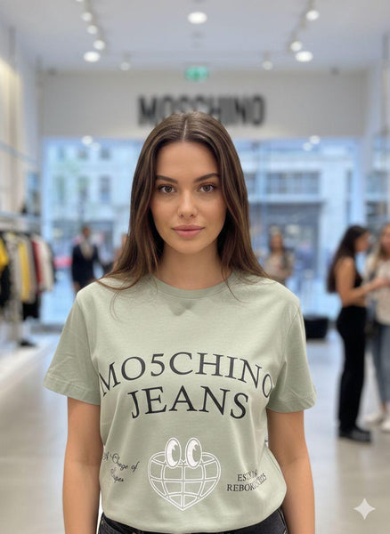 Women Casual Printed Crew Neck T-Shirt