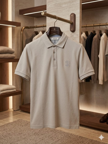 Men’s Premium Textured Polo T-Shirt Classic Collar Half Sleeve Regular Fit Polo Shirt
