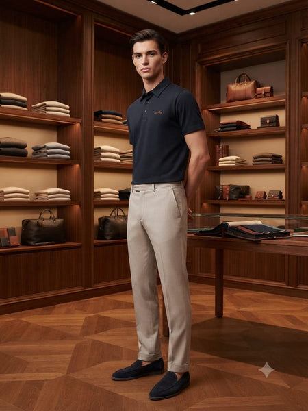 Premium Men's Classic Solid Polo T-Shirt  Regular Fit