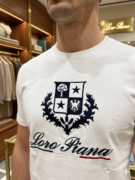 Premium  Crew Neck T-Shirt with Luxury Logo Print