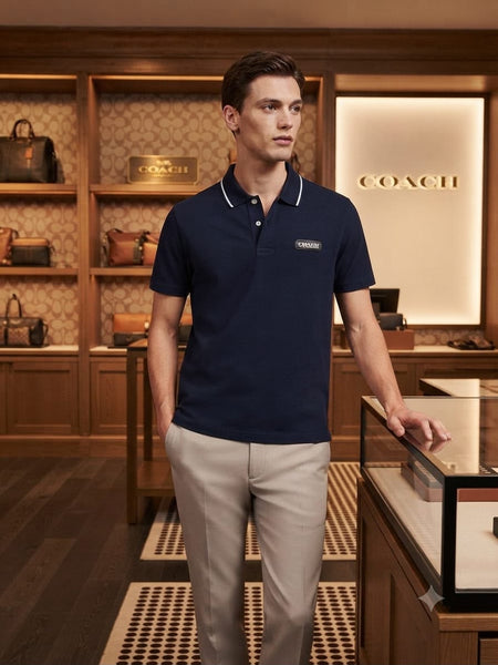 Classic Navy Polo T-Shirt – Smart, Simple & Stylish
