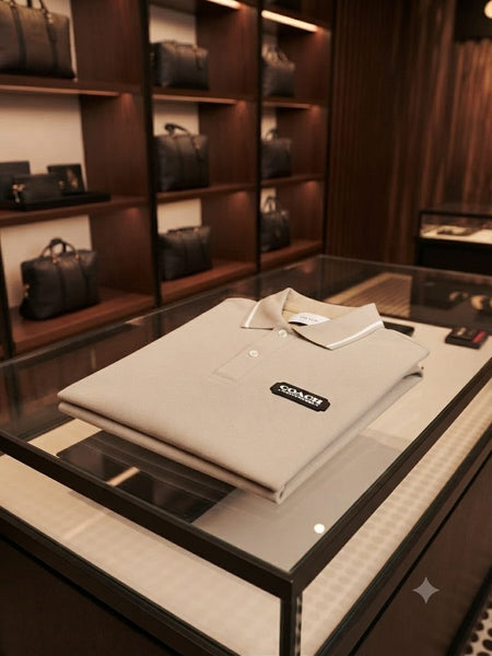 Luxury Brande  Polo Shirt   Minimal Smart Casual Wear