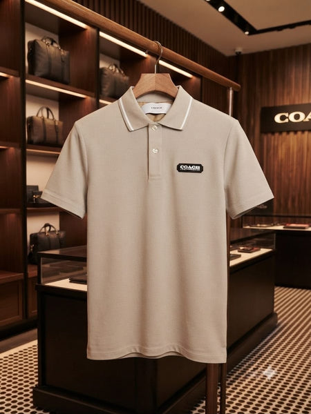 Luxury Brande  Polo Shirt   Minimal Smart Casual Wear