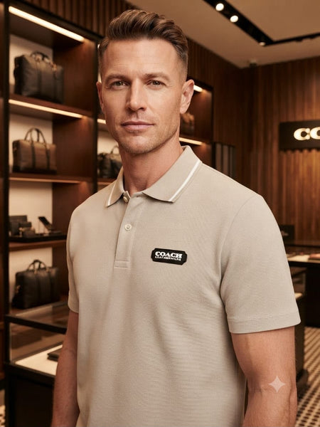 Luxury Brande  Polo Shirt   Minimal Smart Casual Wear