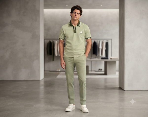 Premium Classic Short-Sleeve Polo T-Shirt Collection