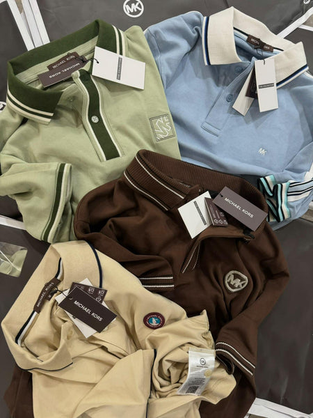Premium Classic Short-Sleeve Polo T-Shirt Collection