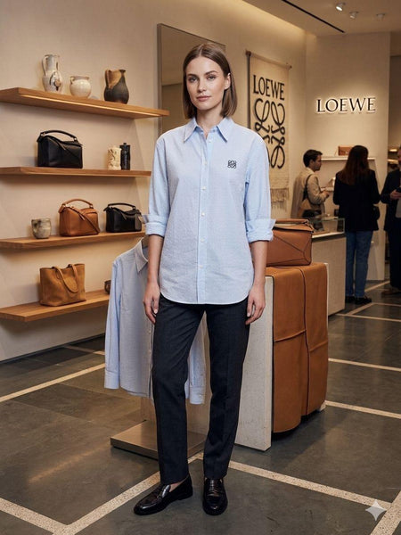 Luxury Premium Women High-End Textured Full-Sleeve Shirt – Premium Quality Casual Formal Wear