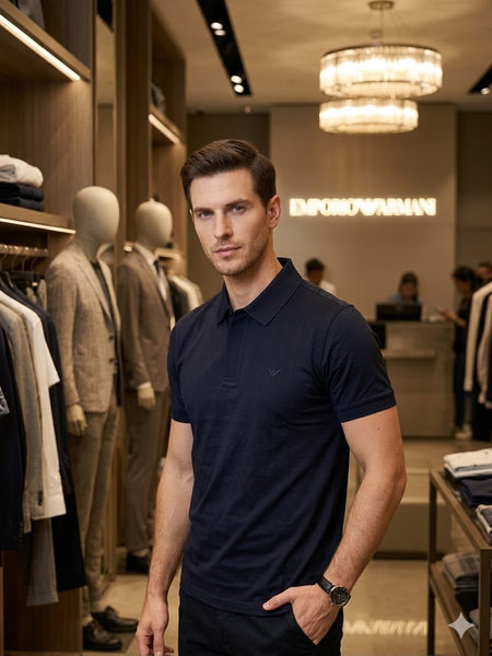 Luxury Authentic Quality Polo Tees – Premium Color in Regular Fit
