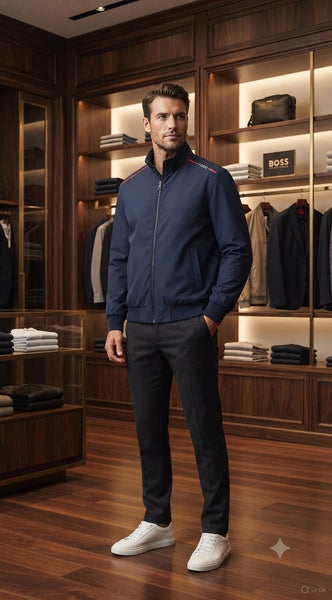 Premium Quality Bomber Jacket – Regular Fit Full-Zip Jacket
