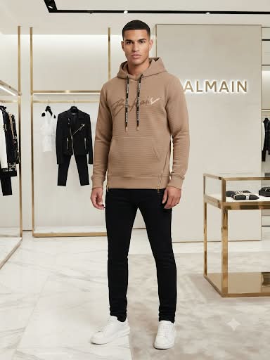 High-End Quality Premium OG Hoodies Available Now – Luxury Beige Collection with Signature Front Embroidery in Soft Premium Finish