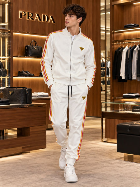Premium Exclusive High-End Quality Soft Full-Zip Tracksuit Set for Everyday Comfort
