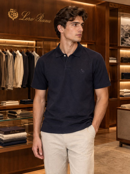 Premium Exclusive High-End Authentic Quality Soft Knit Polo Tee
