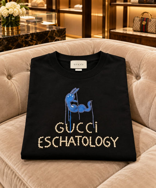 Luxury Graphic T-Shirt in Premium White for Men
