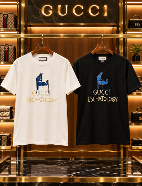 Luxury Graphic T-Shirt in Premium White for Men