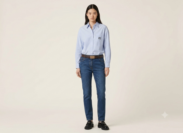 Premium Exclusive High-End Quality Light Pinstripe Regular Fit Shirt