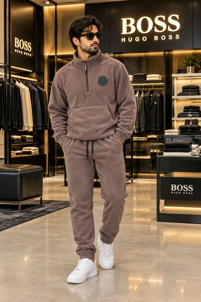 Premium Soft Fleece Winter Tracksuit Set – Warm & Cozy Loungewear
