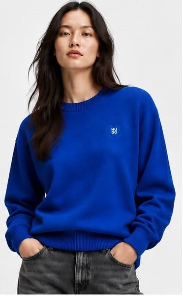 Premium Exclusive Bright Heart Emblem Crew-Neck Pullover